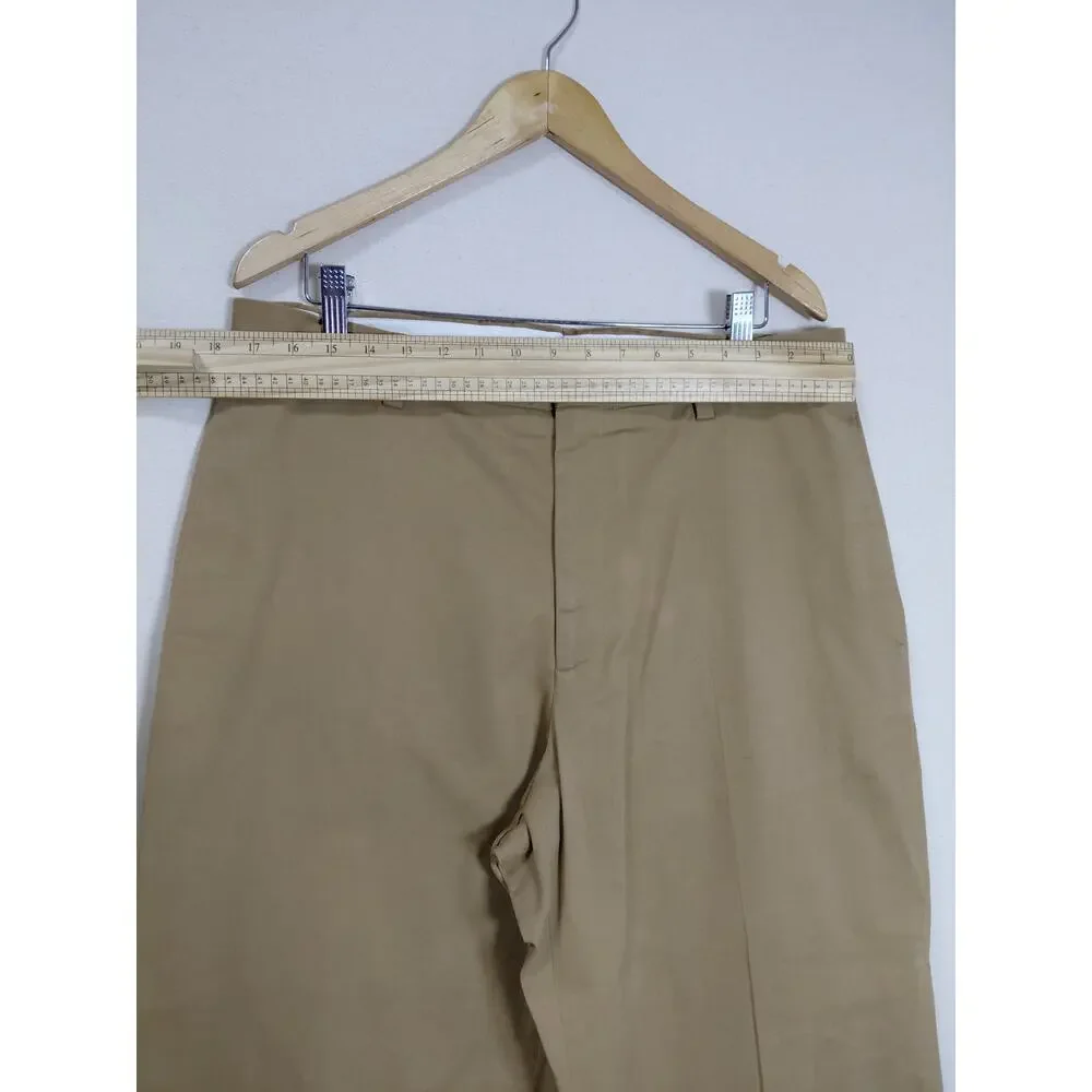 Banana Republic Gavin Tan Chino Stretch Pants Men Size 36